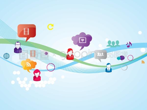 社交媒體中的通信技術(shù)服務(wù)